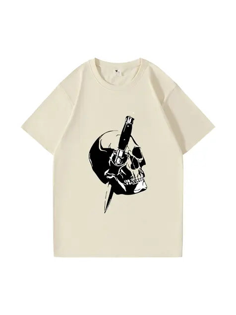 240g Cotton Easter Cross Printed T-shirt