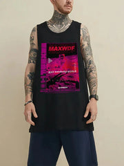 Hip Hop Vintage Sleeveless Shirt