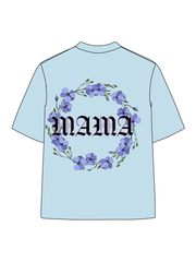 180g Mama Garland Printed Cotton T-shirt