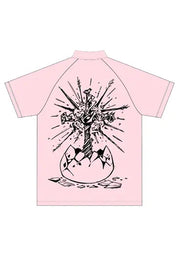 240g Cotton Easter Cross Printed T-shirt
