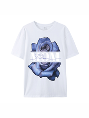 180g Rose Cotton T-shirt for Mom