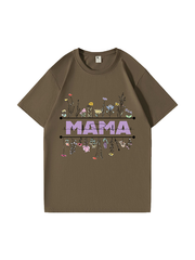 240g Floral Mama Cotton T-shirt