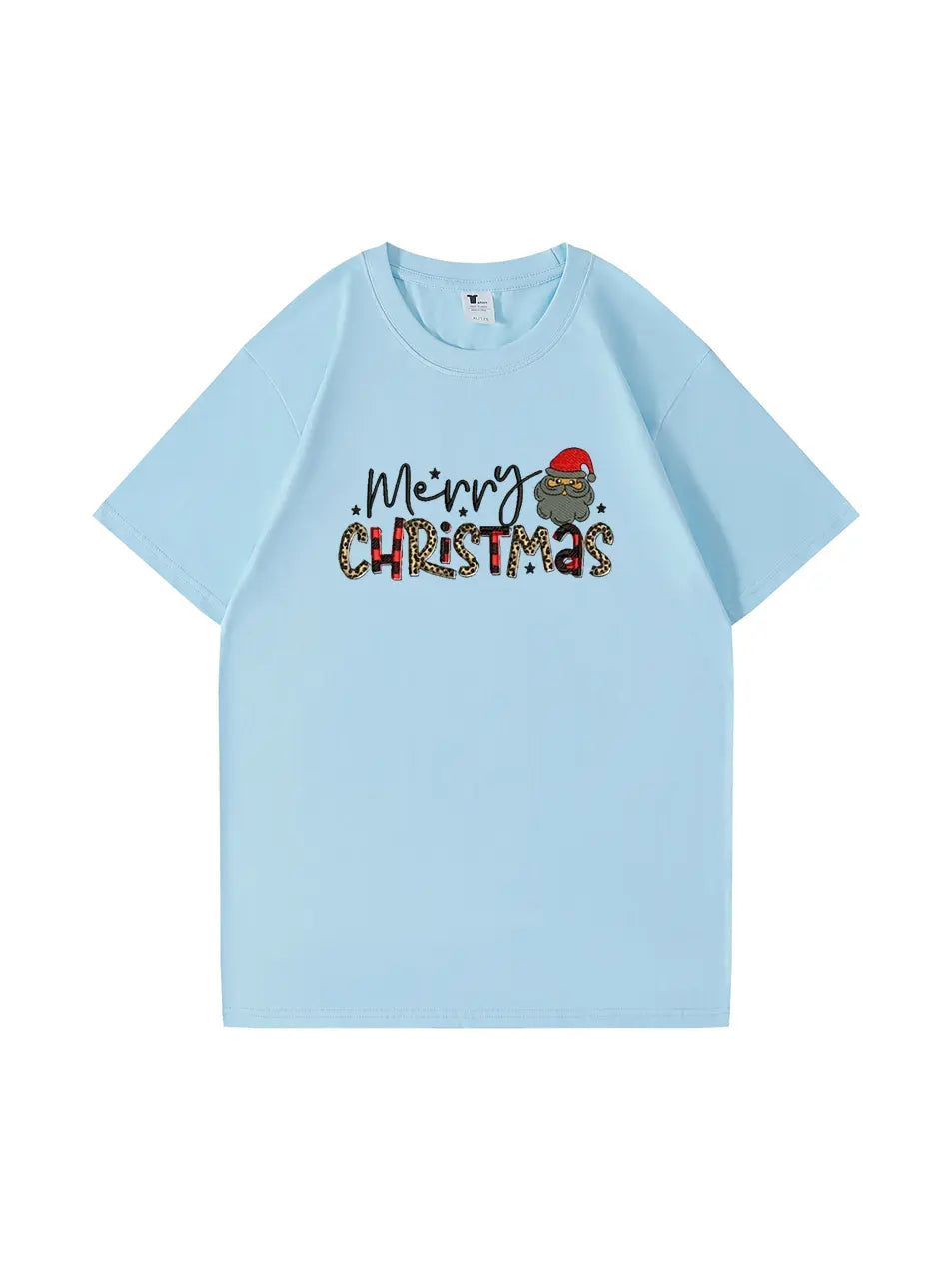 Merry Christmas Custom Cotton T-Shirt Holiday Gift for Men and Women