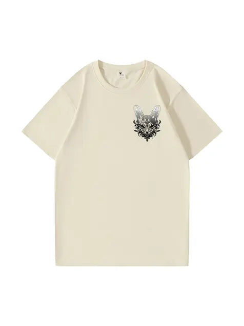 240g Cotton Easter Future Rabbit Printed T-shirt