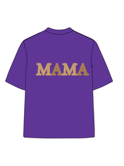 180g Sunflower Mama Letter Printed Cotton T-shirt