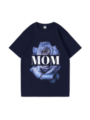 240g Rose Cotton T-shirt for Mom