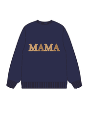 320g Sunflower Mama Letter Printed Cotton Sweatshirt