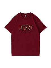 Personalized Merry Christmas Cotton T-shirt Festive Holiday Apparel Great Gift Idea