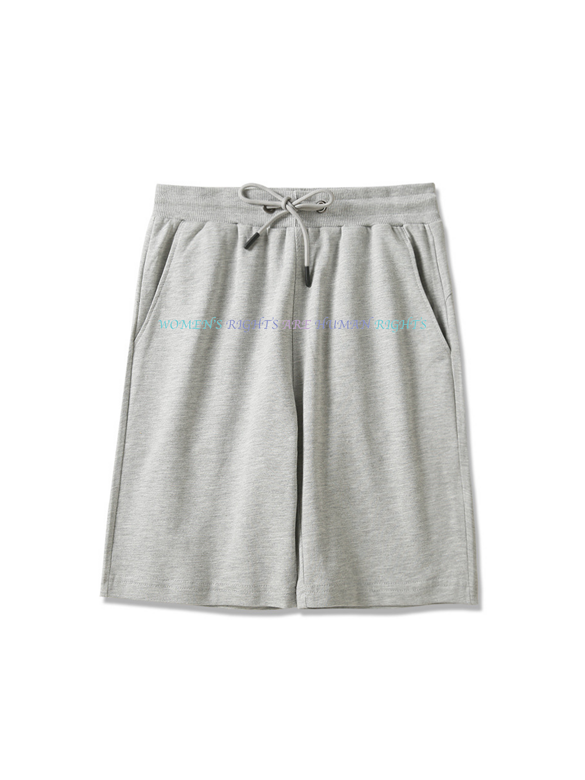 260g Colored Women Rights Printed Shorts for Women