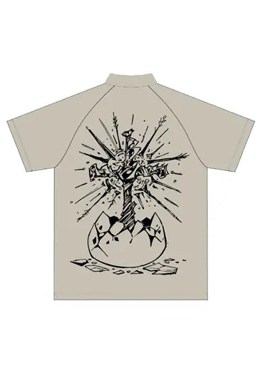 240g Cotton Easter Cross Printed T-shirt