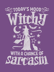 Witchy With A Chance of Sarcasm Custom Hoodie