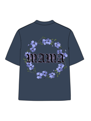 180g Mama Garland Printed Cotton T-shirt