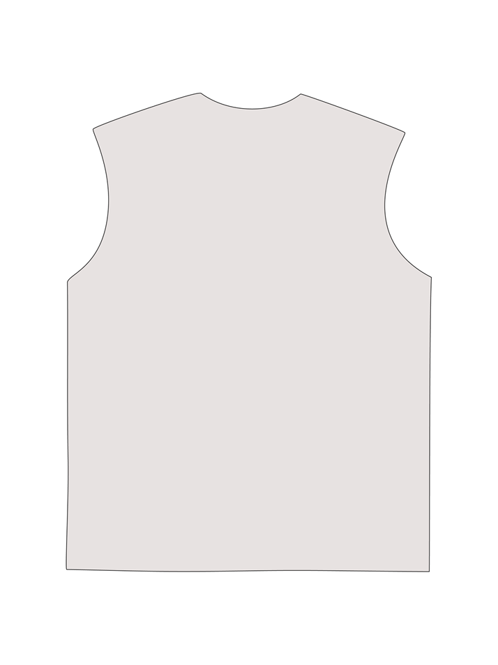230g Kimetsu no Yaiba Wash Old Cotton Sleeveless T-shirt