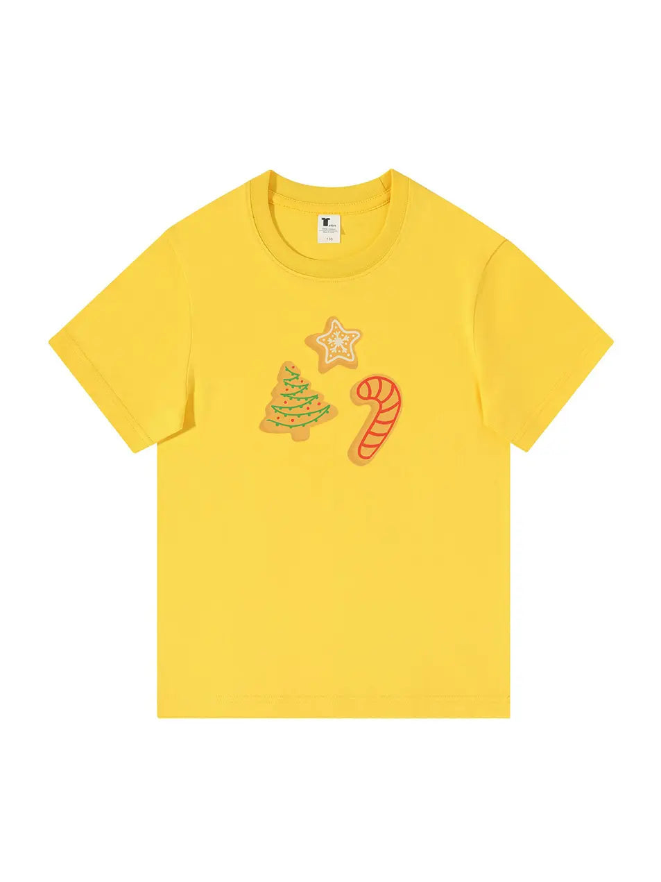 Custom Personalized Christmas Printed Cotton T-Shirt  Festive and Unique Tee for Holiday Cheer and Seasonal Celebrations