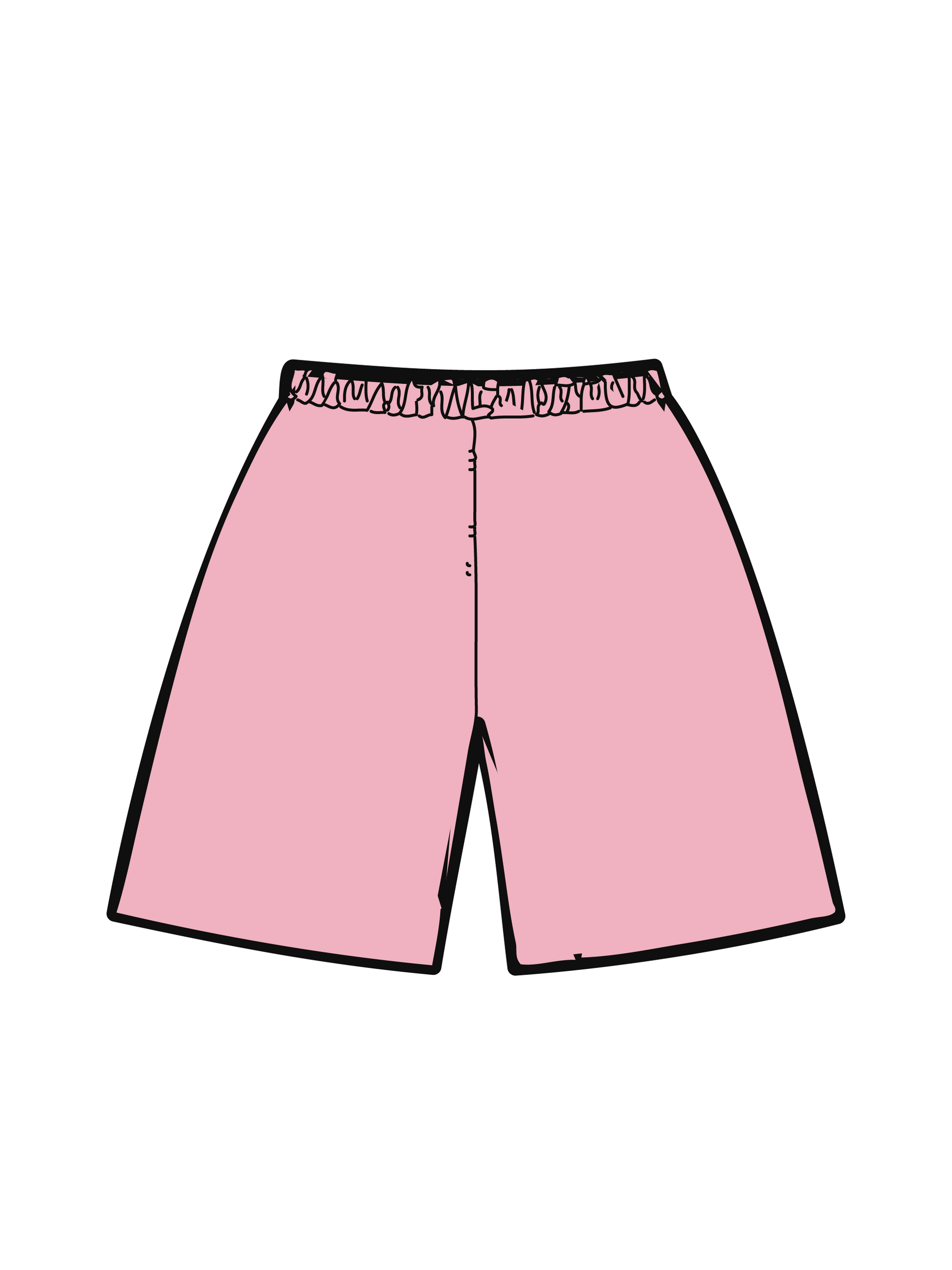 260g Colored Women Rights Printed Shorts for Women
