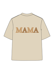 180g Sunflower Mama Letter Printed Cotton T-shirt