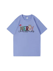 Custom Merry Christmas T-Shirt  Festive and Comfortable Tee for Holiday Cheer