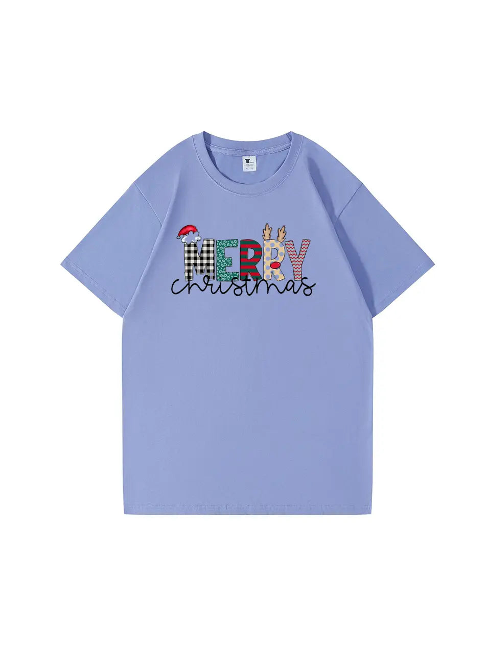 Custom Merry Christmas T-Shirt  Festive and Comfortable Tee for Holiday Cheer