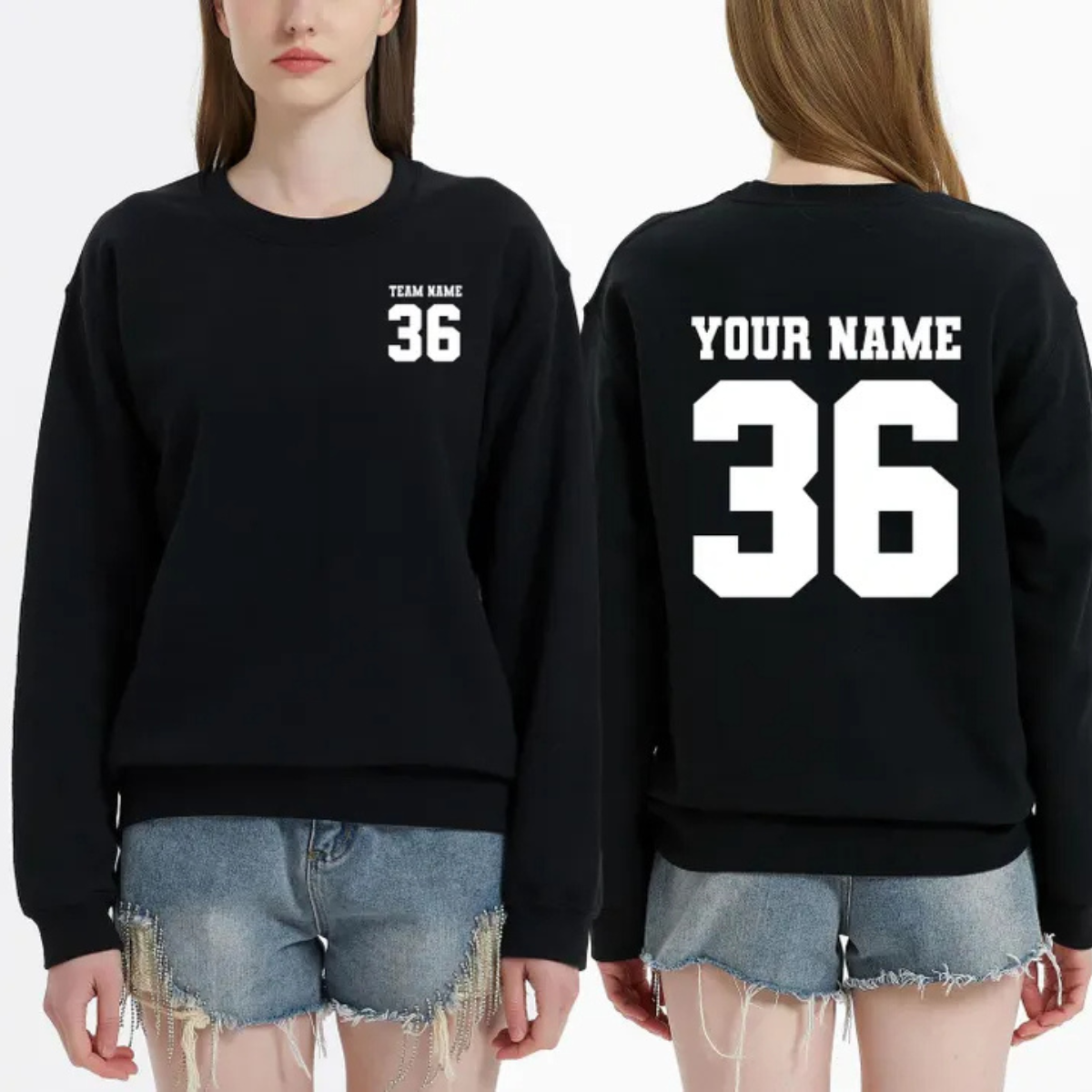 Custom 320g Cotton Sweatshirt Chest Printed Hoodie