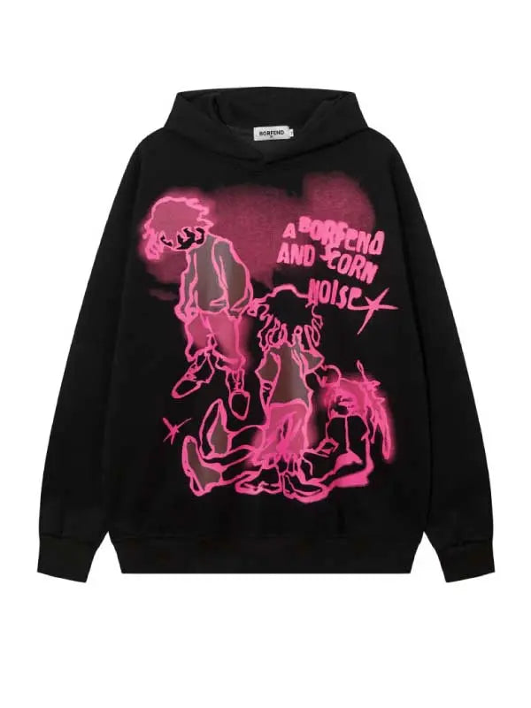 Women's Hip Hop Graphic Hoodie