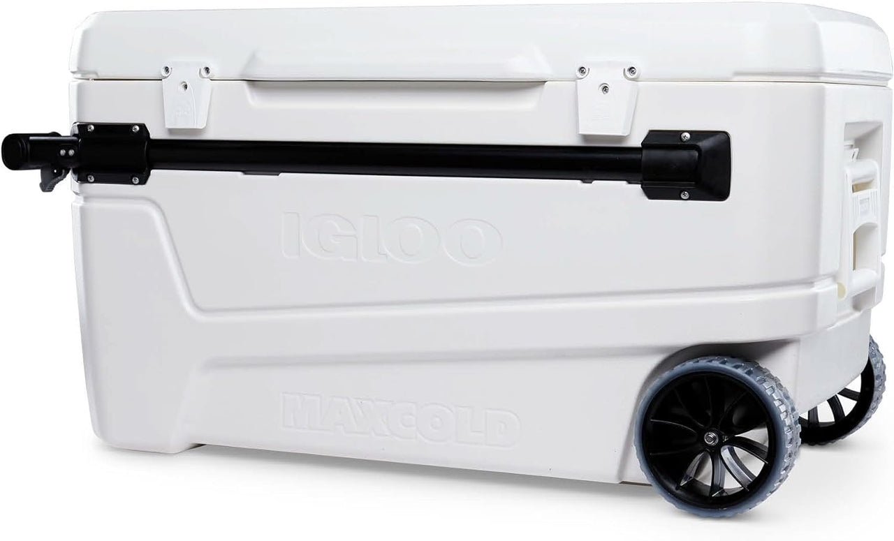 110QT Glide Cooler with Wheels and Telescoping Handle