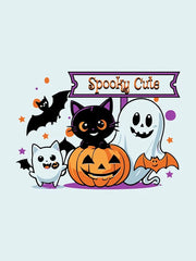 Spooky Cute Halloween Custom T-shirt