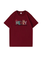 Custom Merry Christmas T-Shirt  Festive and Comfortable Tee for Holiday Cheer