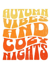 Autumn Vibes And Cozy Nights Custom Hoodie