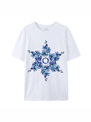 180g Mama Garland Printed Cotton T-shirt