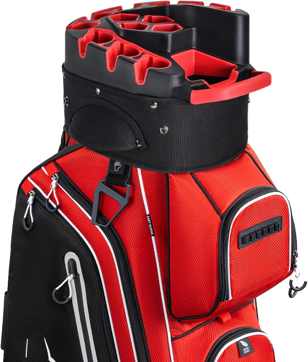 14-Way Golf Cart Bag Pro with Full Length Divider Top