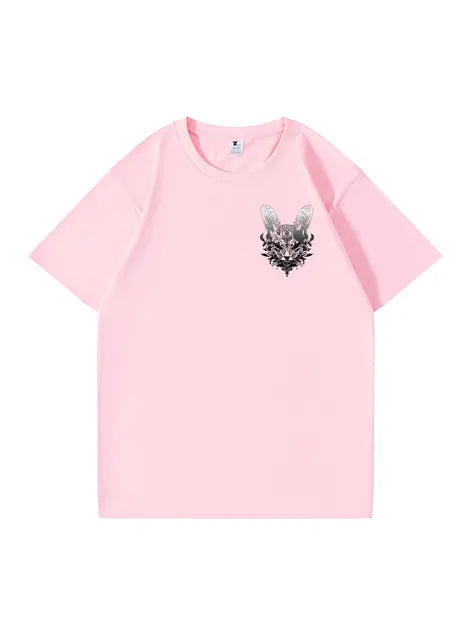 240g Cotton Easter Future Rabbit Printed T-shirt