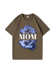 240g Rose Cotton T-shirt for Mom