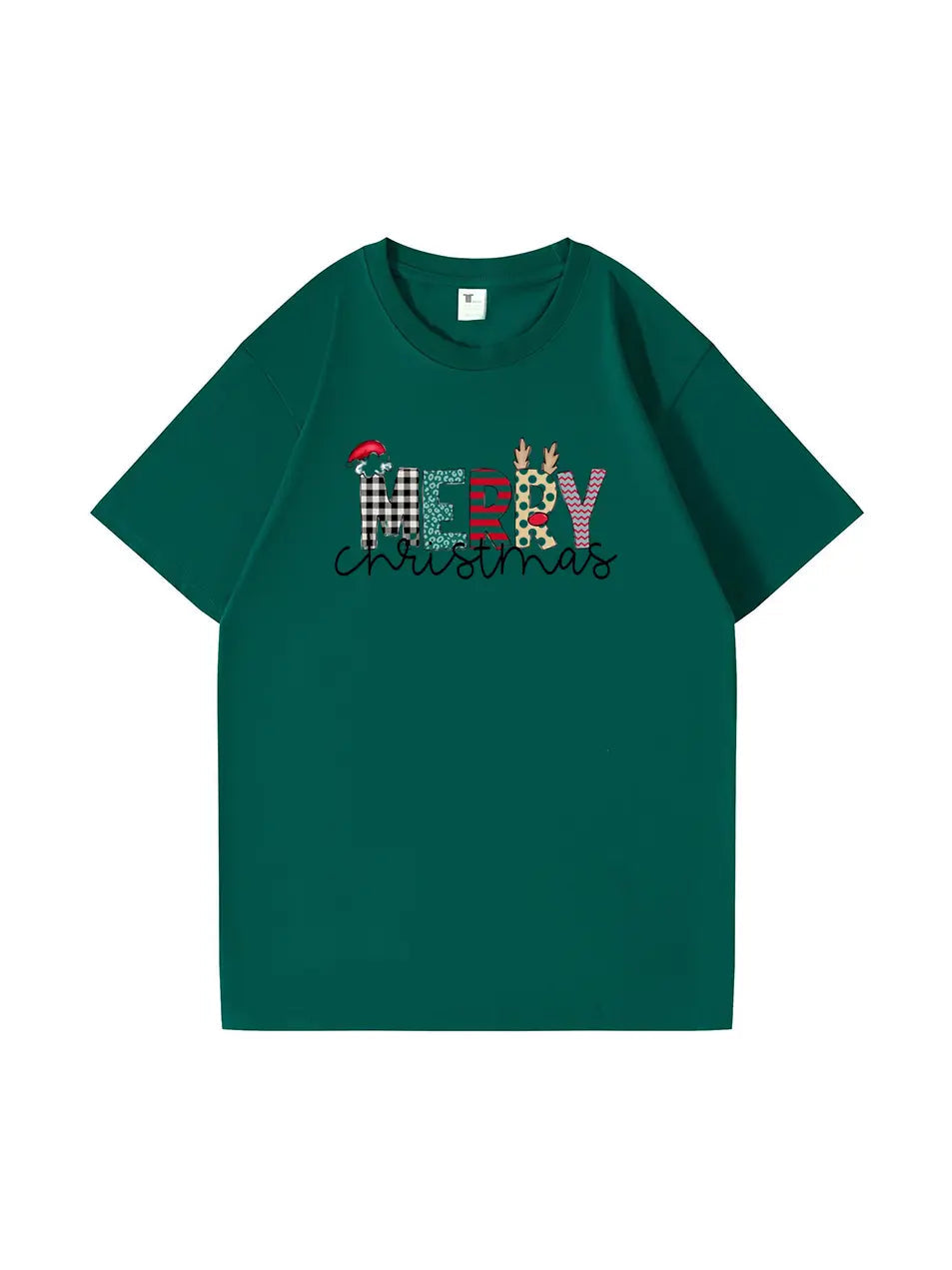 Custom Merry Christmas T-Shirt  Festive and Comfortable Tee for Holiday Cheer