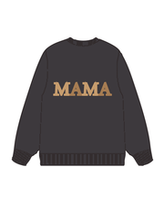 320g Sunflower Mama Letter Printed Cotton Sweatshirt