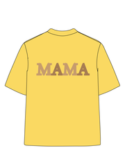 180g Sunflower Mama Letter Printed Cotton T-shirt