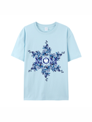 180g Mama Garland Printed Cotton T-shirt