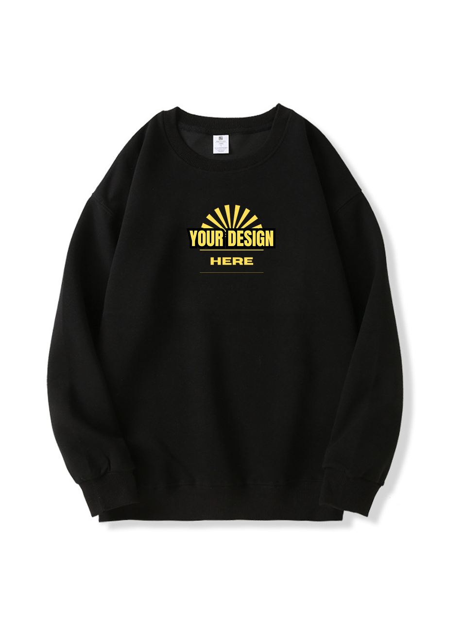 Custom 320g Cotton Sweatshirt Chest Printed Hoodie