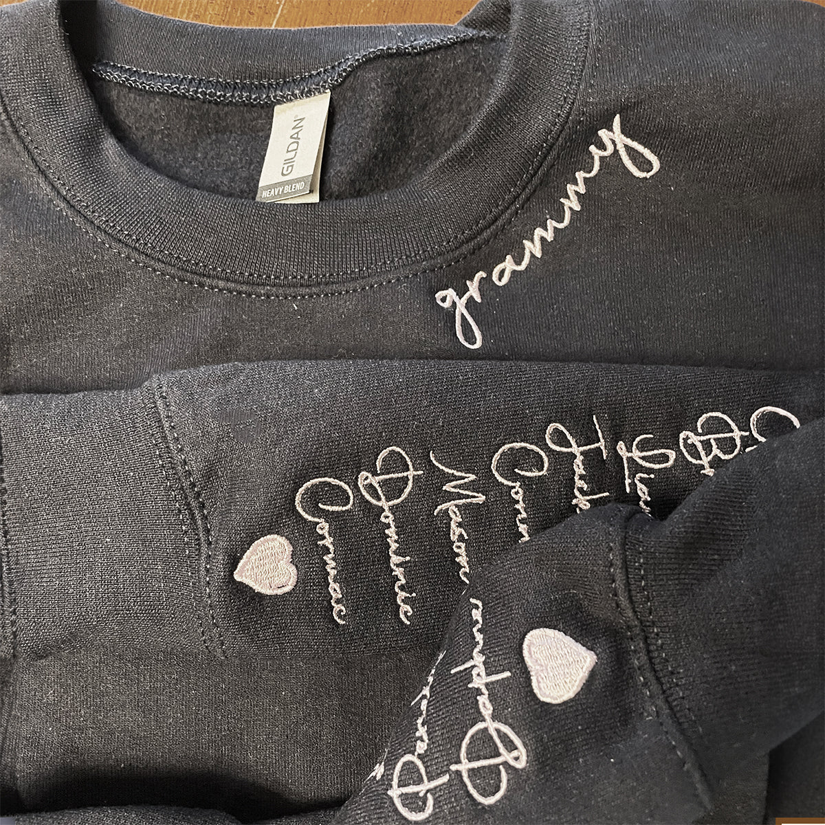 Custom Embroidered Grammy Sweatshirt for Grandma