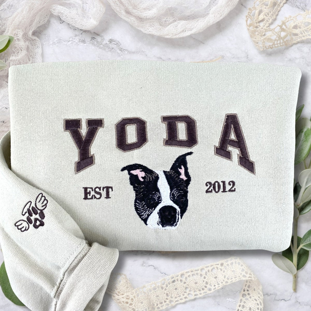Custom Pet From Your Photo Name Hoodie Pet Lover Gift