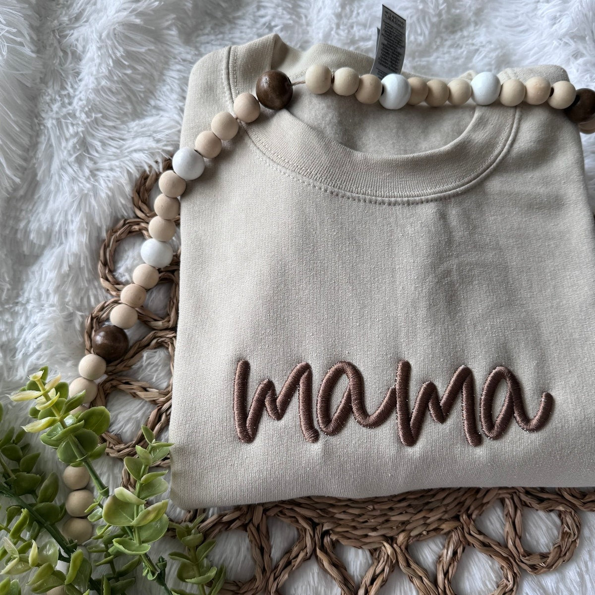 Embroidered Mama Sweatshirt Mom To Be Sweatshirt Gift