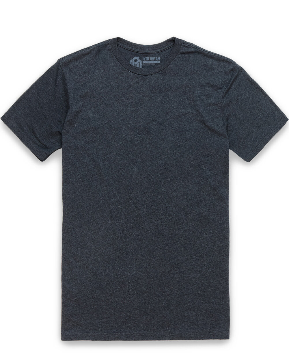 Minimal Crew Neck Basic Tee Soft Cotton Classic Fit for Men