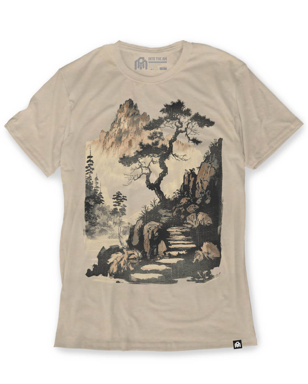 Graphic Artwork Soft Tee Comfortable Casual T Shirt for Men
