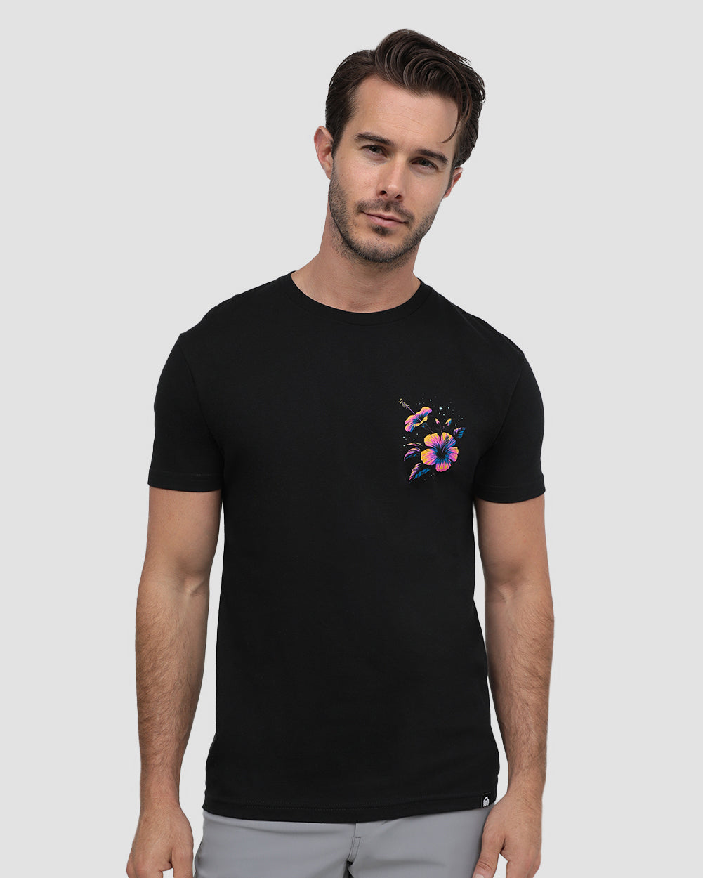 Firework Night Graphic Tee Casual Short Sleeve Holiday Shirt for Men and Women