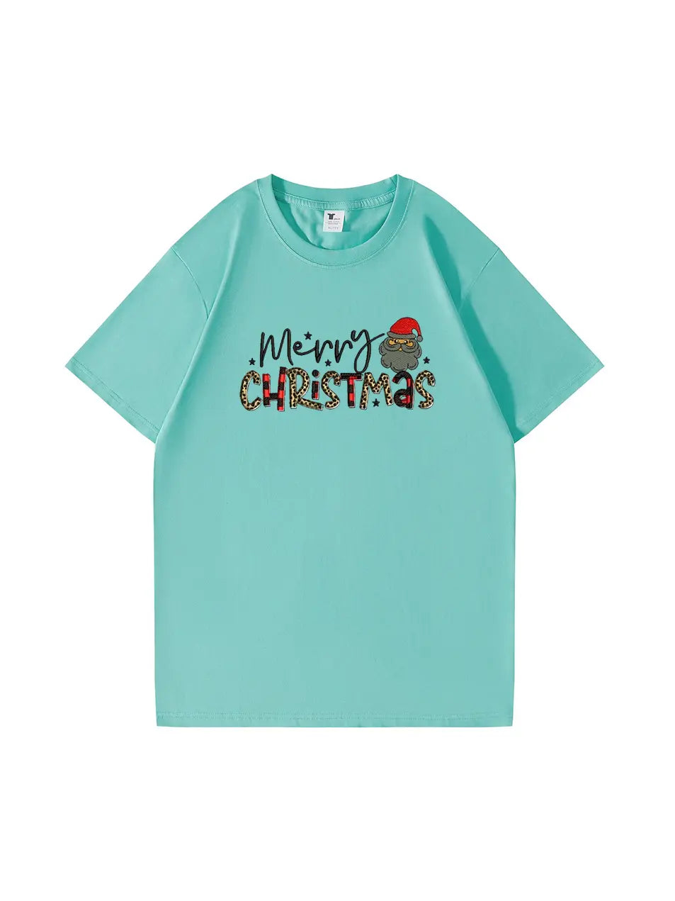 Merry Christmas Custom Cotton T-Shirt Holiday Gift for Men and Women