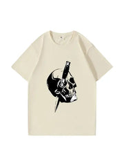 240g Cotton Easter Cross Printed T-shirt