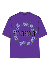 180g Mama Garland Printed Cotton T-shirt