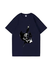 240g Cotton Easter Cross Printed T-shirt