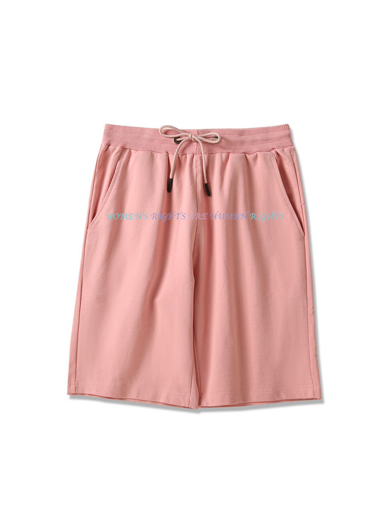 260g Colored Women Rights Printed Shorts for Women