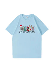 Custom Merry Christmas T-Shirt  Festive and Comfortable Tee for Holiday Cheer
