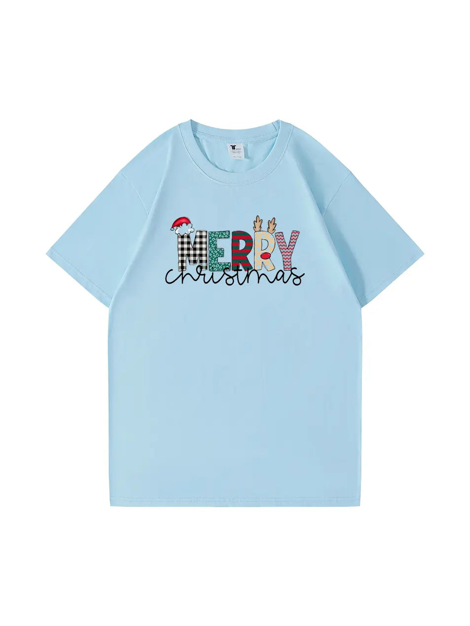 Custom Merry Christmas T-Shirt  Festive and Comfortable Tee for Holiday Cheer